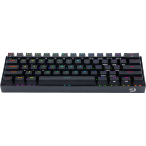 REDRAGON DRACONIC PRO Mechanical 61 Key|Bluetooth 5.0|RGB 9 Colour Modes|Rechargable Battery|Type-C Charging Cable Gaming Keyboard - Black (RD-K530RGB-PRO) – product image
